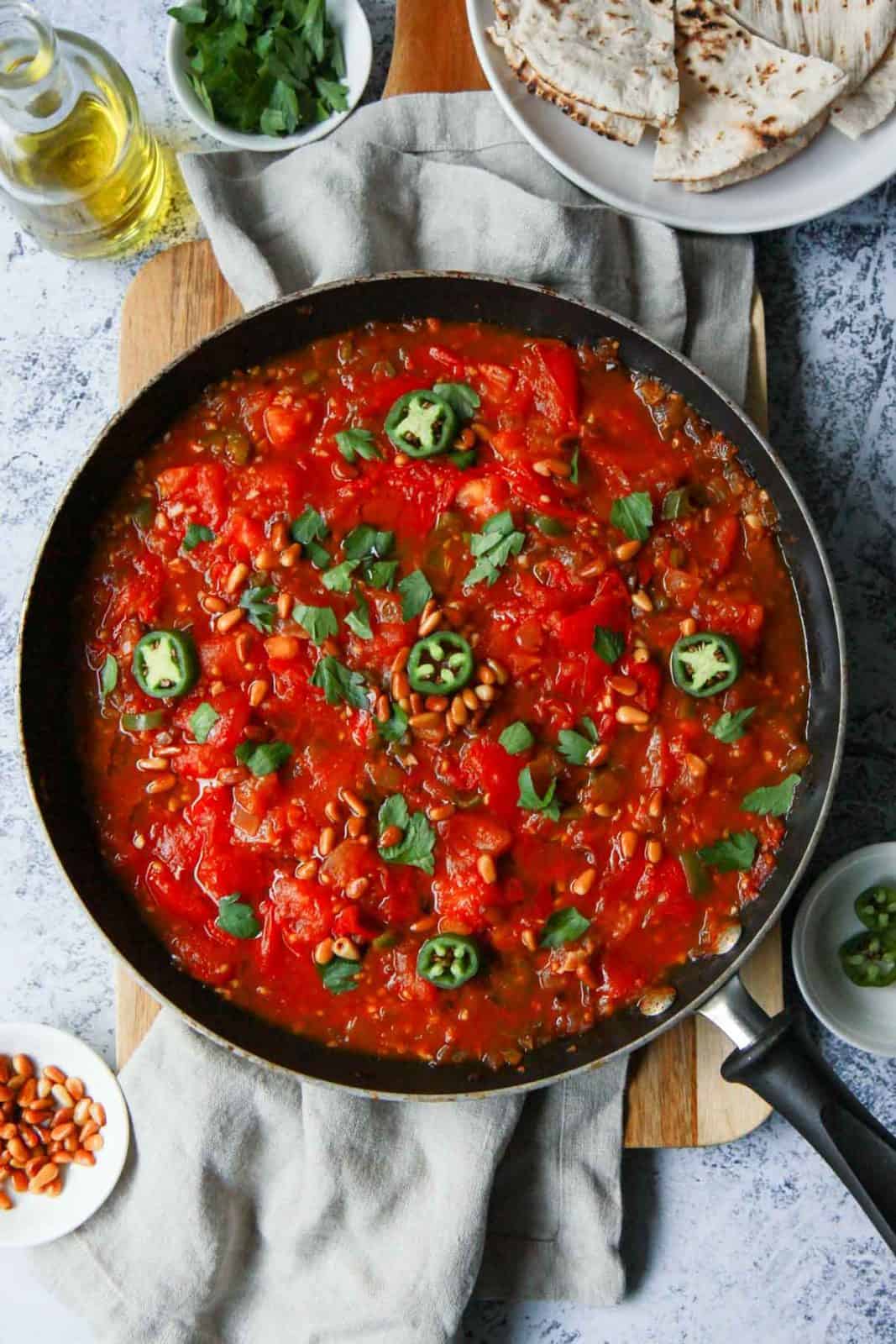 Galayet Bandora Easy Palestinian Pan Fried Tomatoes Recipe