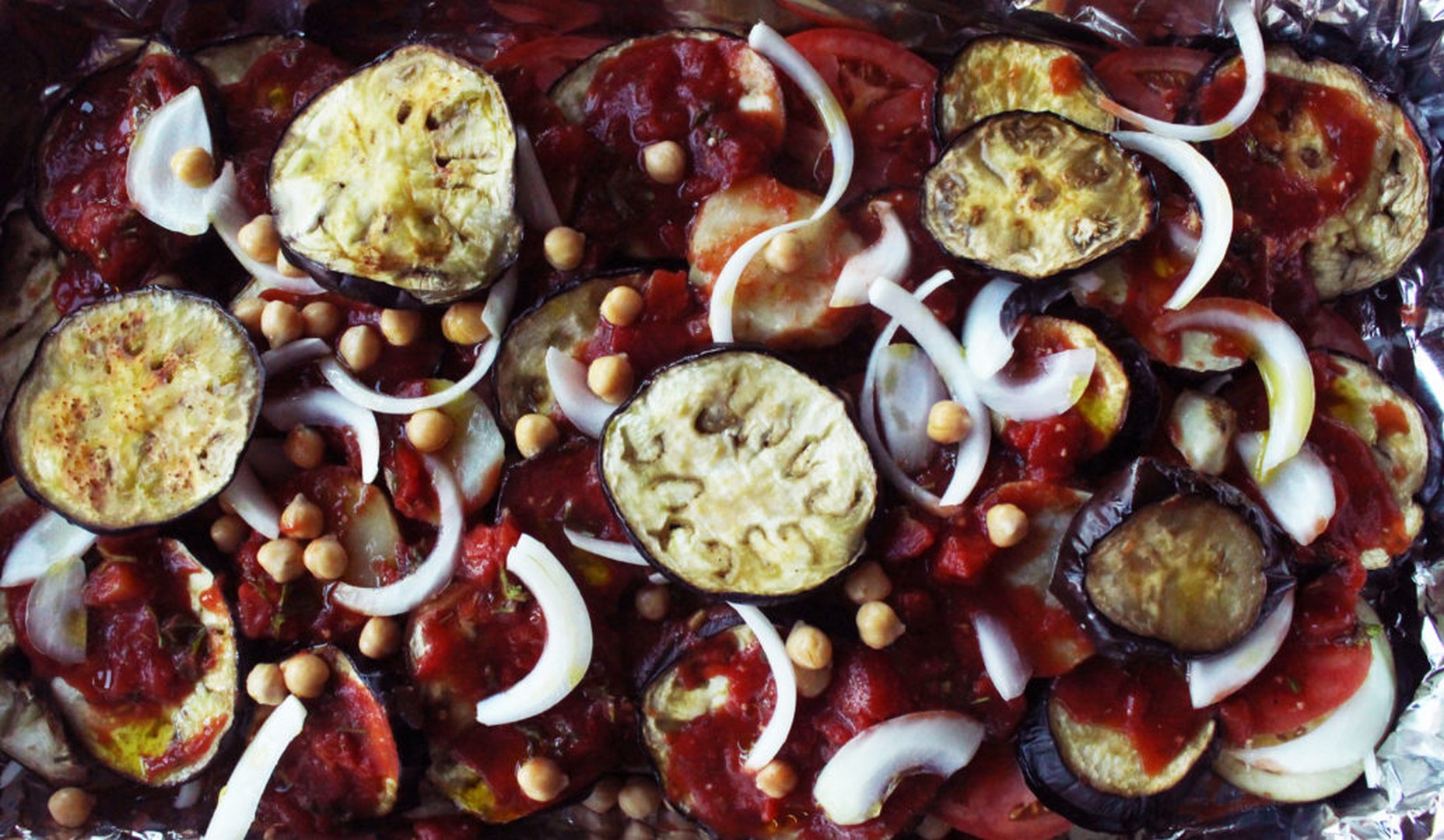 syrian moussaka vegan eggplant potato