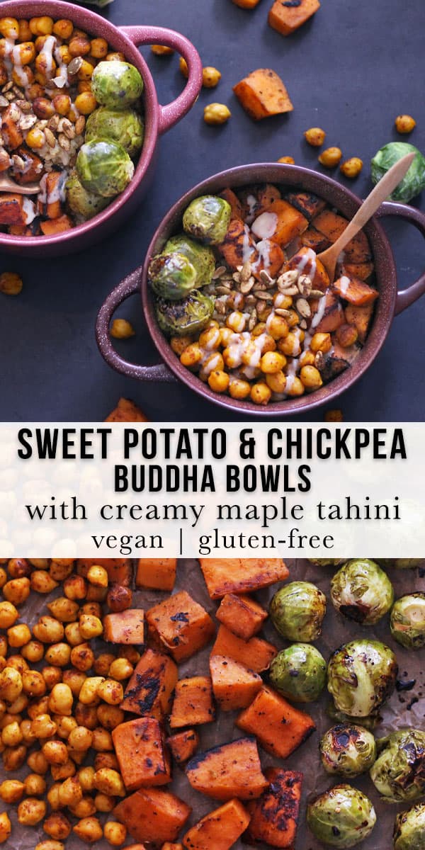 Sweet Potato Chickpea Buddha Bowl