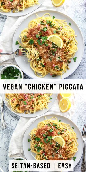 Unbelievable Vegan Chicken Piccata (Seitan) - Zen and Zaatar