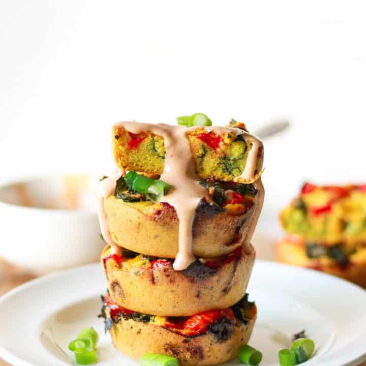 Vegan Egg Muffins with JUST Egg - ZardyPlants