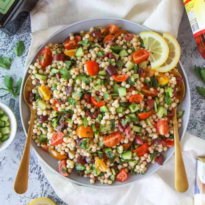 Pearl Couscous Salad