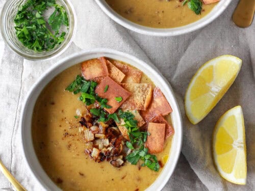 Shorbat Adas (Lentil Soup)